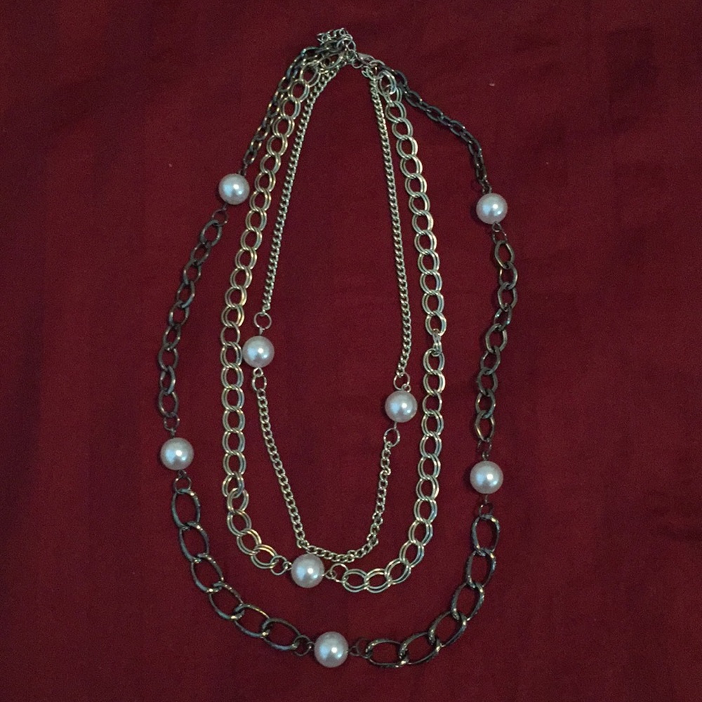 Multi-Layer Pearl Necklace